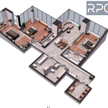 Продам простору 3-к квартиру 136м² ЖК А136 Highlight Tower Є Генератор ЖК А136 Highlight Tower