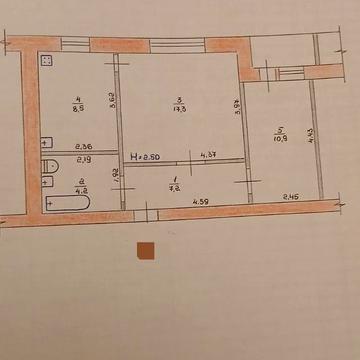 Продається 2 кімнатна квартира в Житомирі.  Спецкошти, сертифікат -так