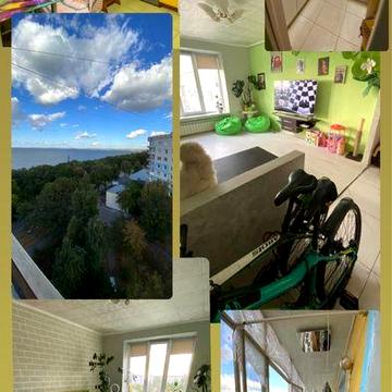 Квартира студія з видом на море 4 кімнати майже 80 кв