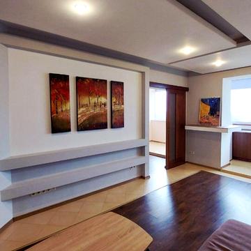 Студія та спальня з ремонтом, спецпроект в р-н Черемушків