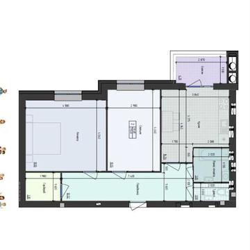 2 кімнатна квартира ЖК 9 район