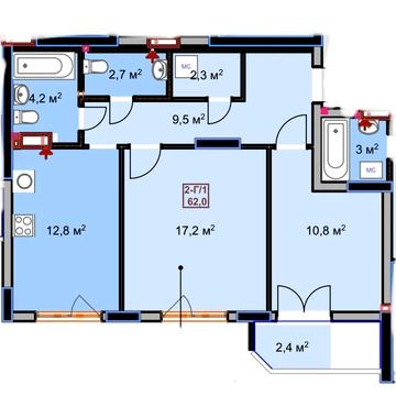 ТЕРМІНОВО! Продаж 2 кімнатноі квартири 66м2! Швидкий виїзд на Київ!