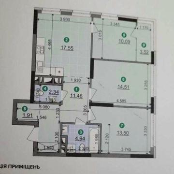 Без комісії, 3к квартира Жк «Діброва Парк» ліфти працюють, тепло є! ЖК Діброва Парк