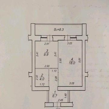 Продам 1к квартиру з автономним опаленням  проспект Свободи