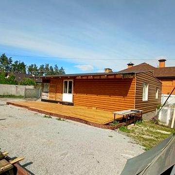 Дом Module - Haus 12-8 м,теплом забезпечені на три роки, дрова, грубки