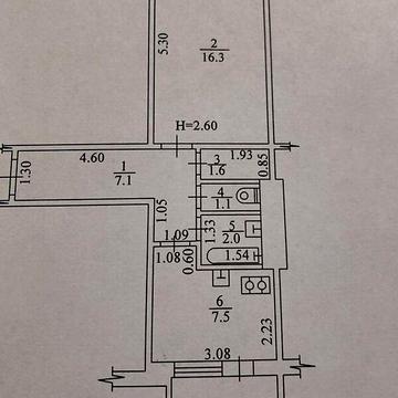 Продаж 1к Квартира Гвардійців-Широнінців вулиця