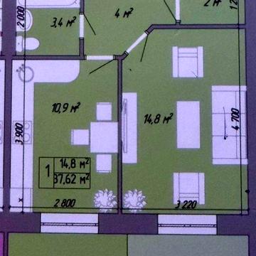 Стильная и функциональная квартира в современном ЖК «Акварель 2»
