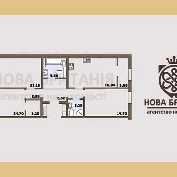 ТЕРМІНОВО Продаж 3к квартира 94 м² ЖК Нова Англія, будинок Ноттінгем ЖК Нова Англія