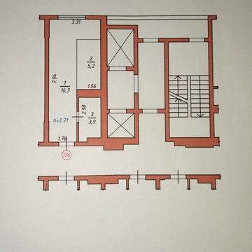 Parts Smart 1 кімнатна смарт квартира ЖК Parus Smart
