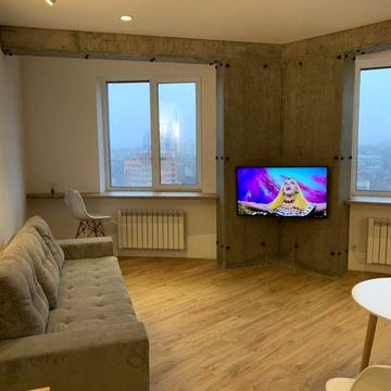 2.к. студия ЖК Чкаловский 47м2 Новострой Центр Лофт Екатеринославский