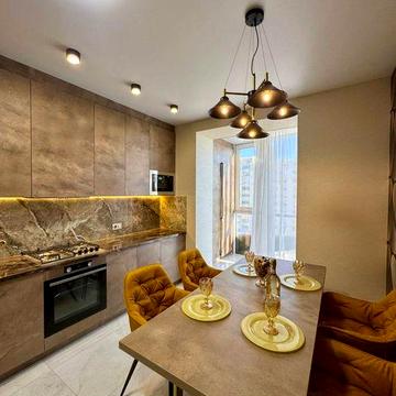 Стильна 2к з панорамою +тепла підога, повна комплектація! 42228 ЖК Чайка