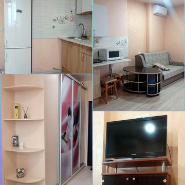 Здам однокімнатну квартиру студію  Харківське шосе 15а