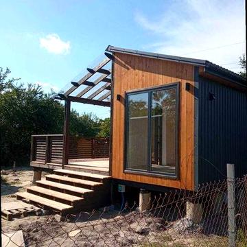 На будь-яку ділянку ‼️ Мобільний будинок 23м2 тераса | каркасний дім