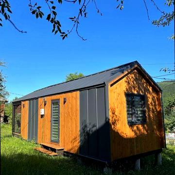 ДАЧА | Модульний будинок 28м2 з терасою під ключ