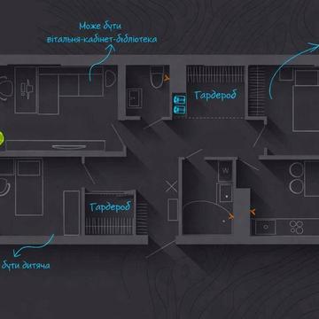 Продаж 3-кім квартири в центрі міста, blago, розтермінування ЖК City by Blago