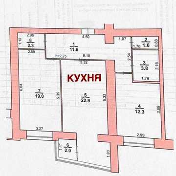 Продам простору 2 кімнтатну квартиру в зданому будинку