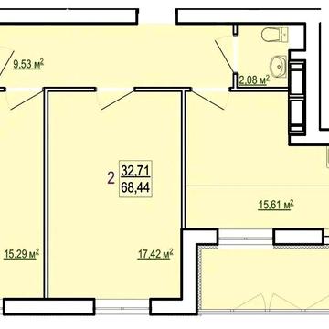 CРОЧНО Продам большую 2 комн квартиру Холодная Гора ЖК Сказка 67м2 VW ЖК Сказка