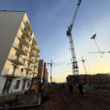 Двокімнатна простора  квартира у вже збудованому будинку