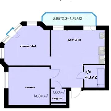 Продаж 2к Квартира Західна вулиця