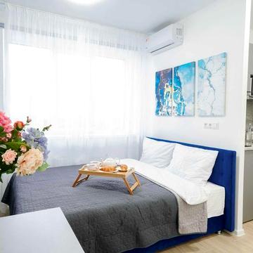 Стильна 1к квартира в ЖК Харківський Метро Бориспільська, Поруч Парк