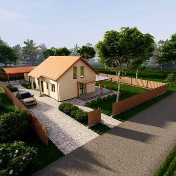 Продаж преміум-будинку біля Львова | Ременів | 3 спальні | 10 соток