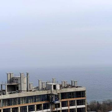 48м.кв вид во двор и на море в сданной секции ЖК Атмосфера ЖК Атмосфера