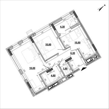 Двокімнатна квартира Підзамче Вежа з індивідуальним опаленням. Власник ЖК “Підзамче Вежа"