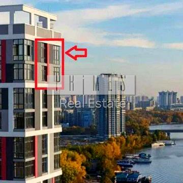 Видова квартира 110м2  Русанівська Гавань Микільсько-Слобідська Ключі ЖК Русанівська Гавань