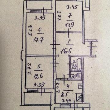 Продаж 3к квартири на Троещині