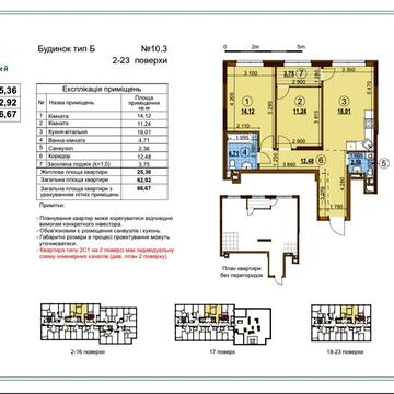 ЖК Варшавський квартал 3,продаж 2 кімнатноі квартири,зданий,Виноградар ЖК Варшавський квартал 3