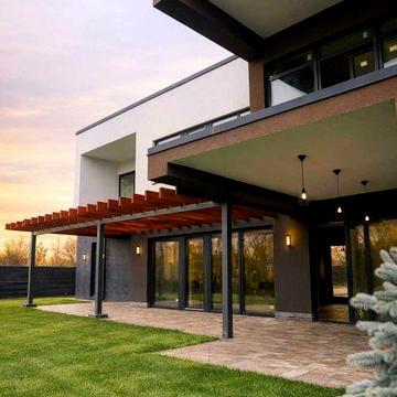 Будинок біля води  у КМ "Azimut", 233 кв.м. + тераси, ділянка 22 сотки