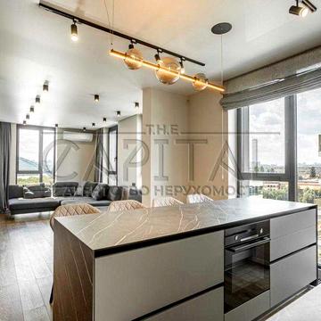 Дизайнерська 4К квартира з терасою в ЖК Rybalsky Поділ Оболонь Центр