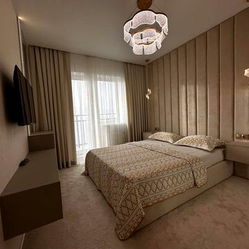 2-комнатная квартира с дизайнеским ремонтом в Жемчужене на Таирова