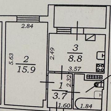 Квартира на 7 небе с ремонтом на 3 этаже ЖК 7 небо