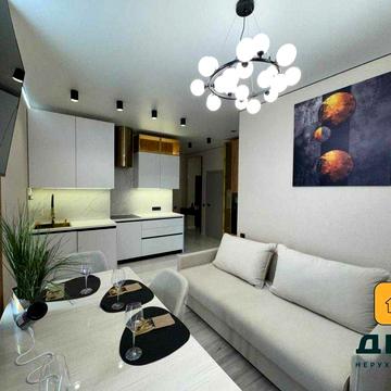 Однокомнатная квартира с новым ремонтом в Аркадии Атмосфера, балкон ЖК Атмосфера