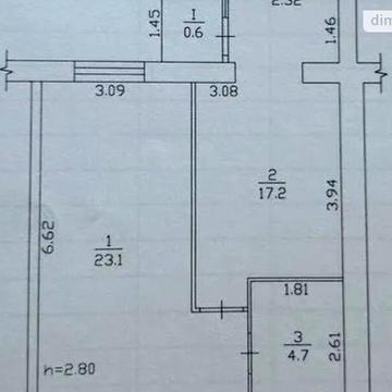 Продаж 2к Квартира Сімейна вулиця ЖК Днепровская Брама 2