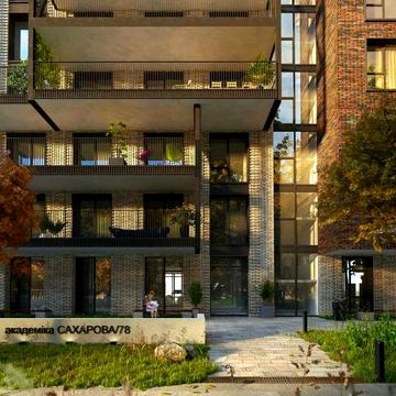 Продаж 2 кім. квартири , площею 102,5 м2, ЖК S78 , вул.Сахарова 78 ЖК S78