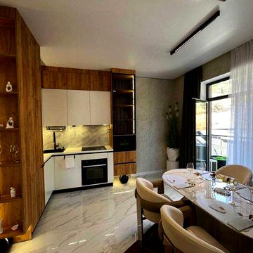 Большая 2к с террасой новый ремонт возле моря пляжа ЖК Калипсо ЖК Калипсо