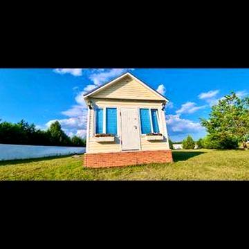 Новий компактний будинок 18 м² серед сосен ,с.Вишняки
