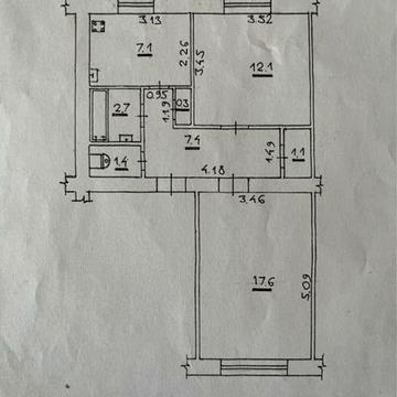 Двокімнатна квартира м. Луцьк, проспекті Молоді/власник