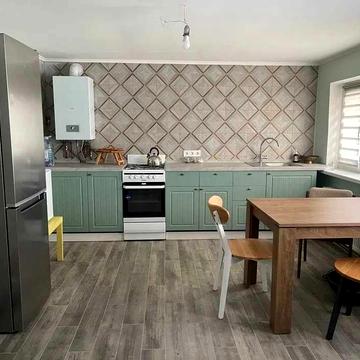 Будинок для постійного життя. 74м . Гребінки. Газ. Річка. ТИХО