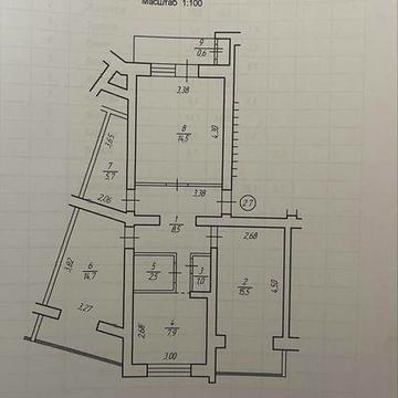 Продаж 3-кімнатної квартири ЖК Південний