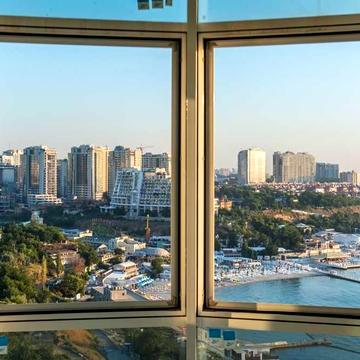 Прямой вид моря Аркадия морская симфония ЖК МОРСЬКА СИМФОНІЯ