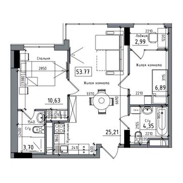 Продам двокімнатну квартиру ЖК ARTVILLE ЖК ARTVILLE