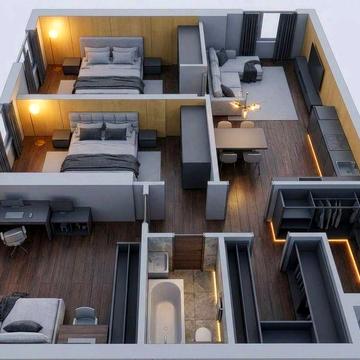 ЖК 65 Жемчужина | 67 метров 3 комнаты | Переуступка ЖК 65 Жемчужина