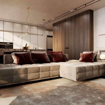 Трехкомнатная квартира ЖК Новопечерские Липки,  ул. А.Верхогляда, 19А