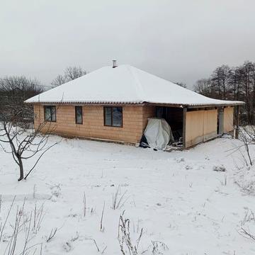 Будинок 120 кВ.м., 3 кімнати. с.Березина, із керамоблока. Власник.