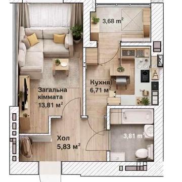 1-кімнатна | Димер | єОселя | сертифікати | 2% податку ЖК Сімейний