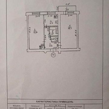 Продається затишна 2-кімнатна квартира в самому центрі м. Долина