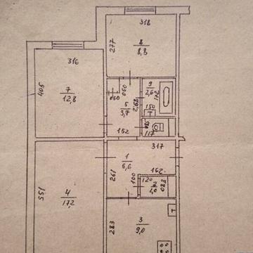 Продаж 3к Квартира Заводська вулиця